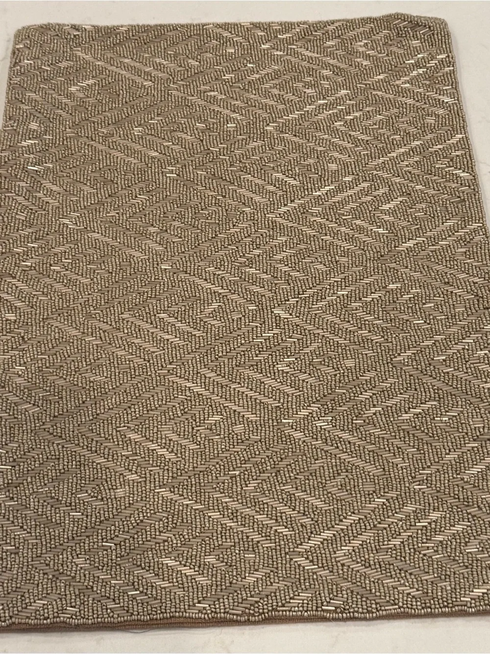 N/A textured beaded